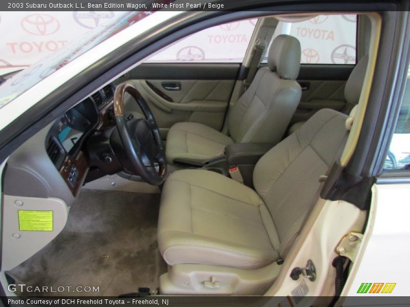  2003 Outback L.L. Bean Edition Wagon Beige Interior