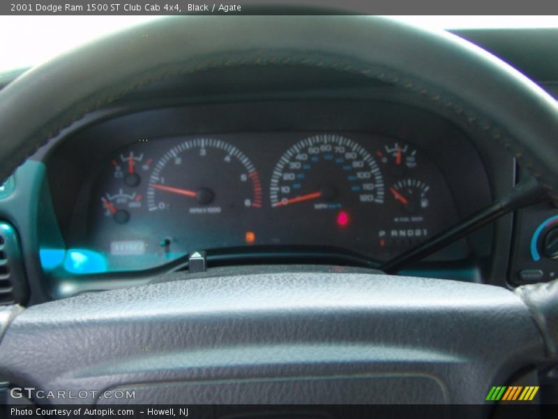 Black / Agate 2001 Dodge Ram 1500 ST Club Cab 4x4