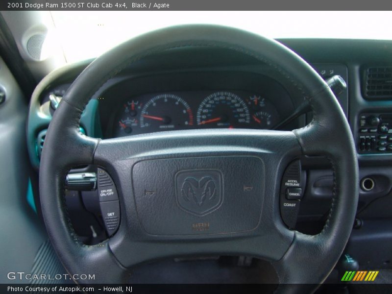 Black / Agate 2001 Dodge Ram 1500 ST Club Cab 4x4
