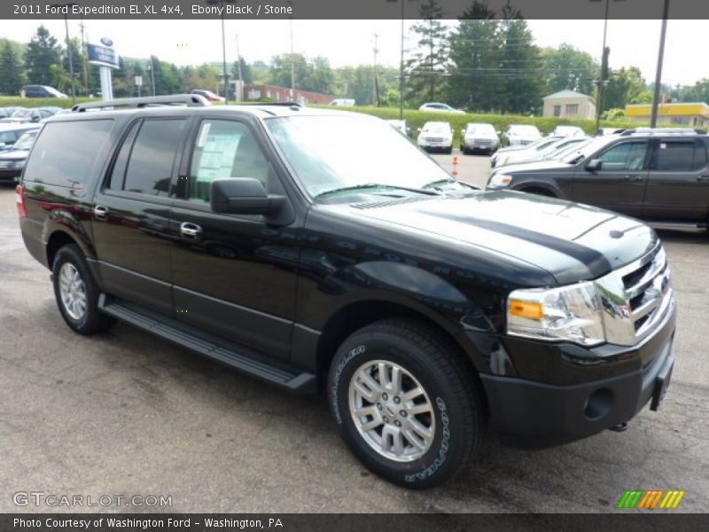 Ebony Black / Stone 2011 Ford Expedition EL XL 4x4
