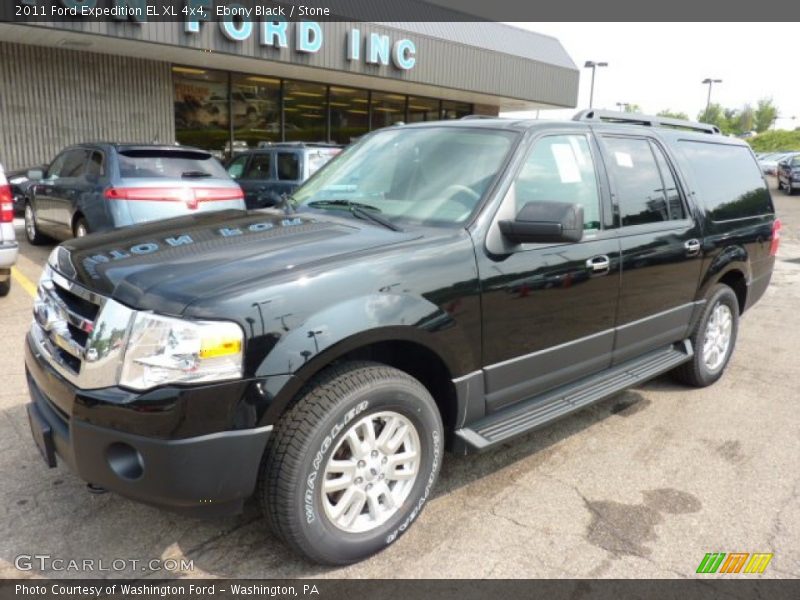 Ebony Black / Stone 2011 Ford Expedition EL XL 4x4