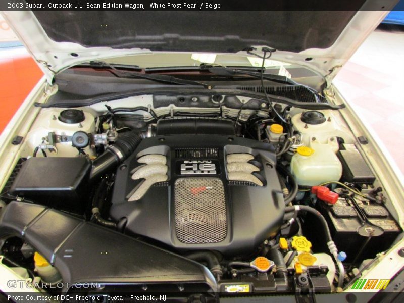  2003 Outback L.L. Bean Edition Wagon Engine - 3.0 Liter DOHC 24-Valve Flat 6 Cylinder