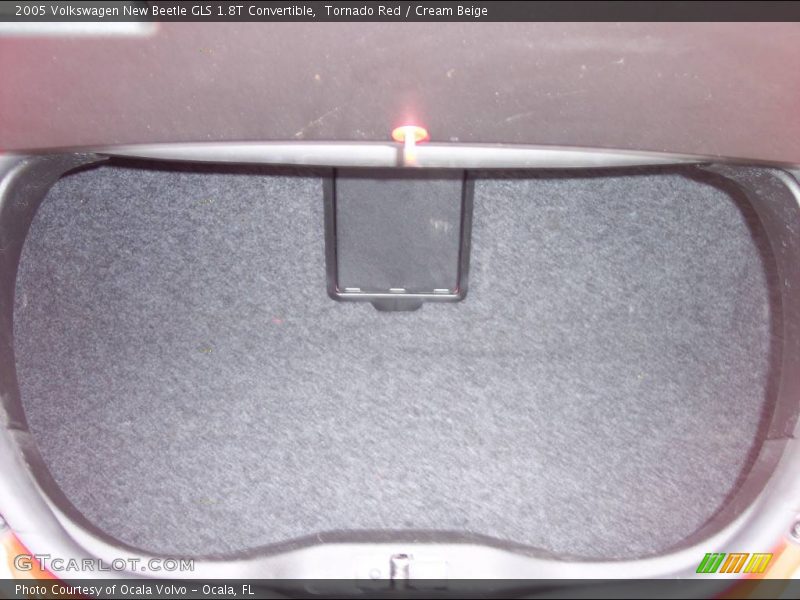 Tornado Red / Cream Beige 2005 Volkswagen New Beetle GLS 1.8T Convertible