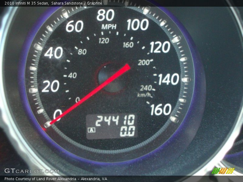 Sahara Sandstone / Graphite 2010 Infiniti M 35 Sedan