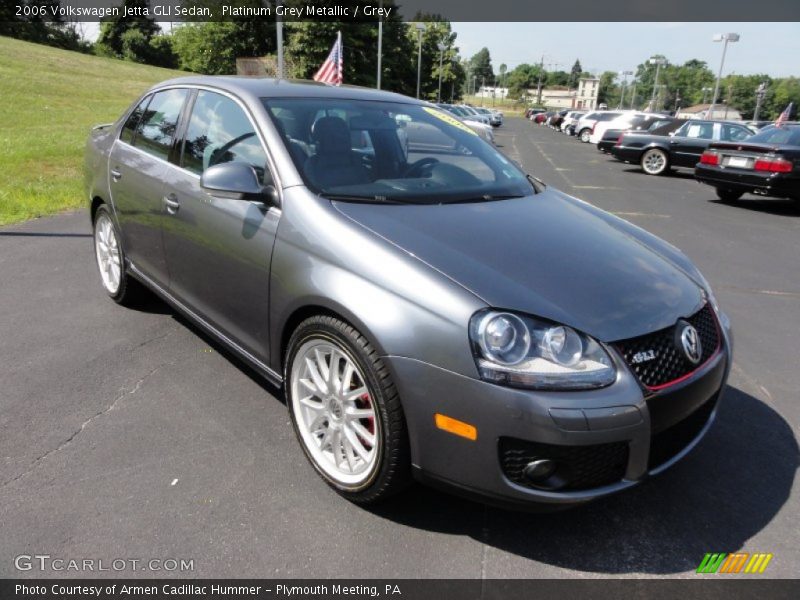 Platinum Grey Metallic / Grey 2006 Volkswagen Jetta GLI Sedan