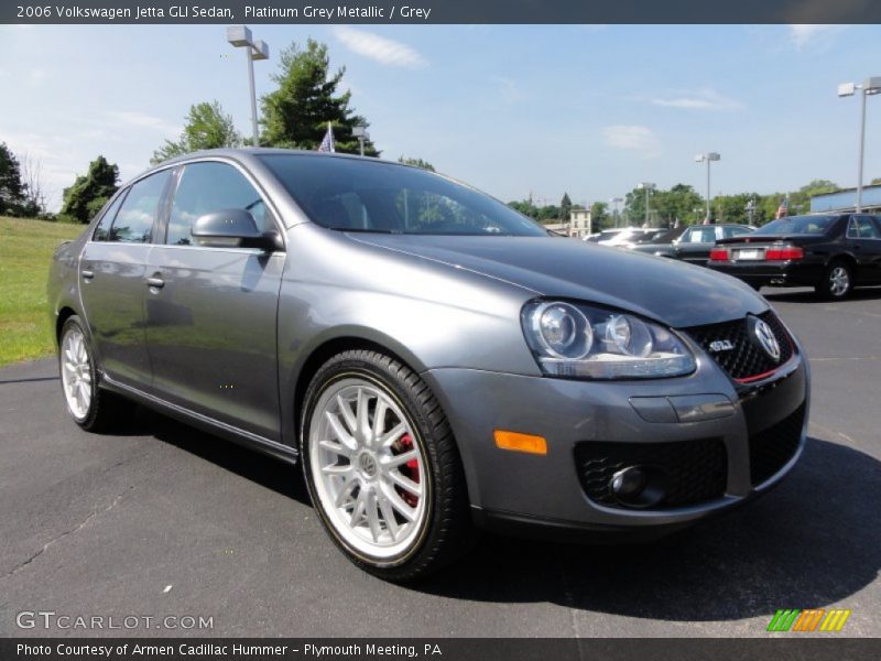Platinum Grey Metallic / Grey 2006 Volkswagen Jetta GLI Sedan