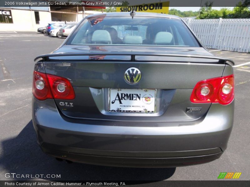 Platinum Grey Metallic / Grey 2006 Volkswagen Jetta GLI Sedan