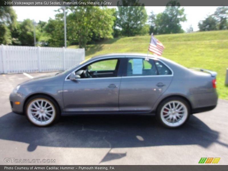 Platinum Grey Metallic / Grey 2006 Volkswagen Jetta GLI Sedan