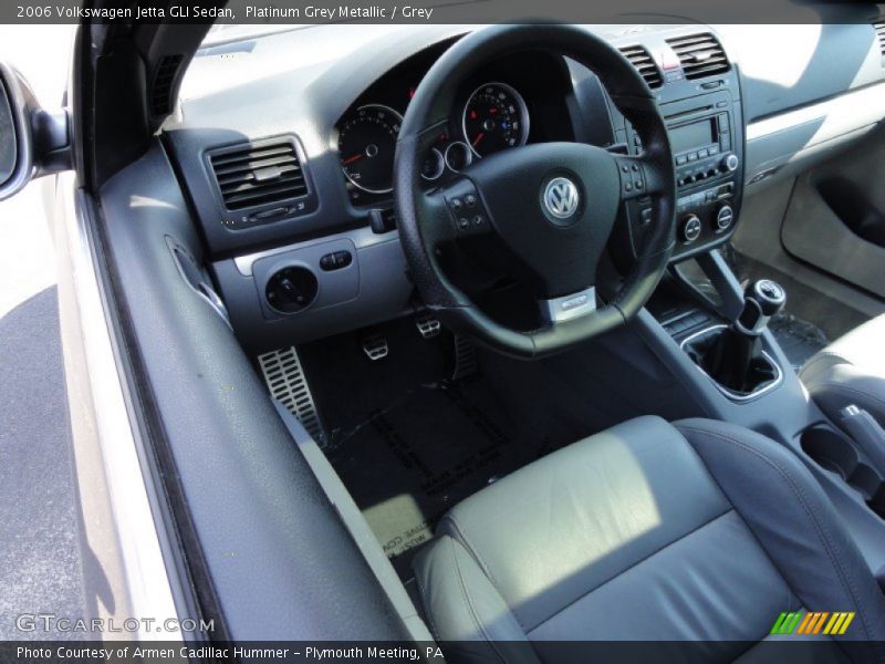 Platinum Grey Metallic / Grey 2006 Volkswagen Jetta GLI Sedan