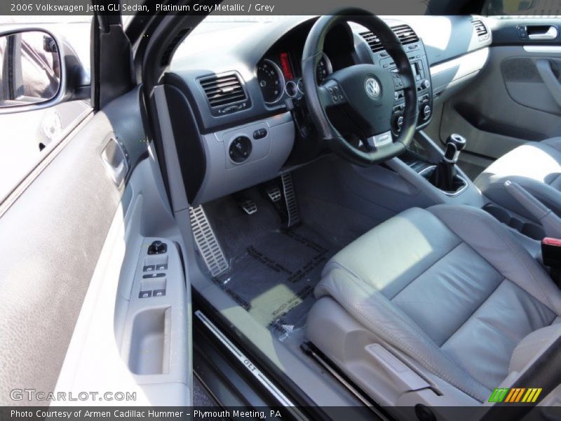 Platinum Grey Metallic / Grey 2006 Volkswagen Jetta GLI Sedan