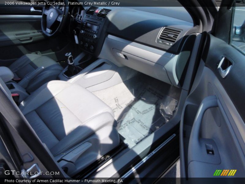 Platinum Grey Metallic / Grey 2006 Volkswagen Jetta GLI Sedan