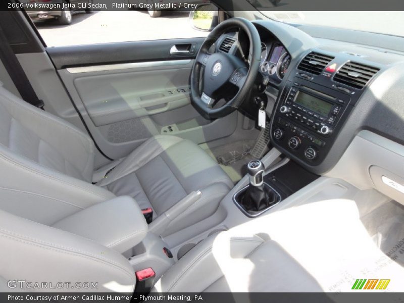 Platinum Grey Metallic / Grey 2006 Volkswagen Jetta GLI Sedan