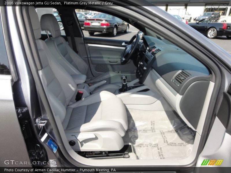 Platinum Grey Metallic / Grey 2006 Volkswagen Jetta GLI Sedan
