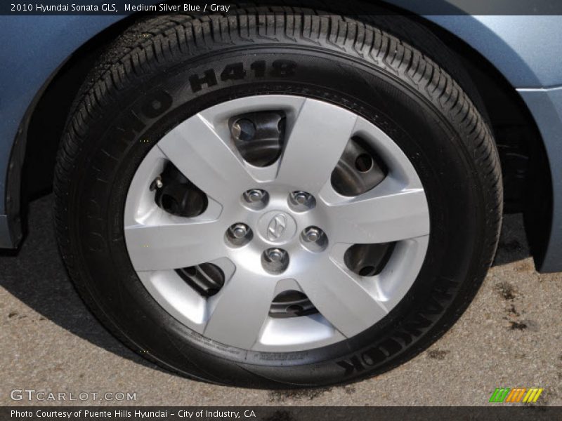 Medium Silver Blue / Gray 2010 Hyundai Sonata GLS