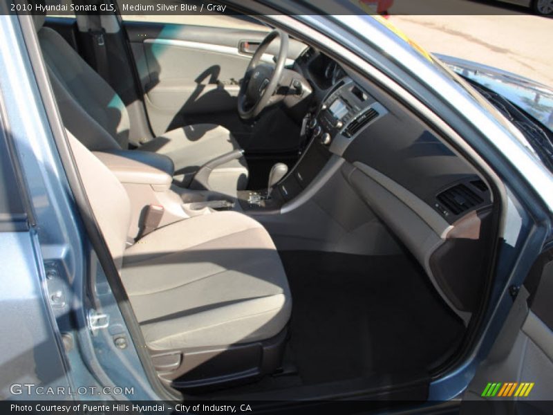 Medium Silver Blue / Gray 2010 Hyundai Sonata GLS