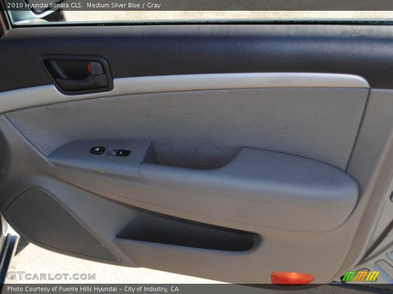 Medium Silver Blue / Gray 2010 Hyundai Sonata GLS