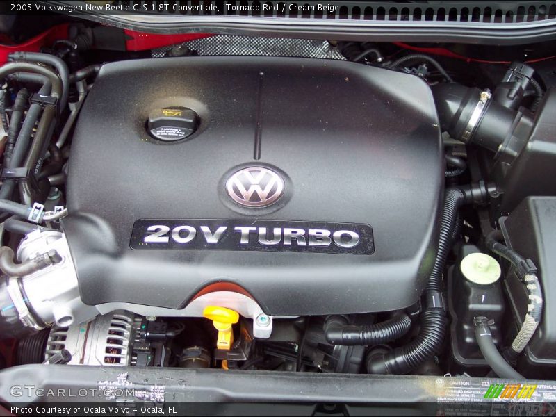 Tornado Red / Cream Beige 2005 Volkswagen New Beetle GLS 1.8T Convertible