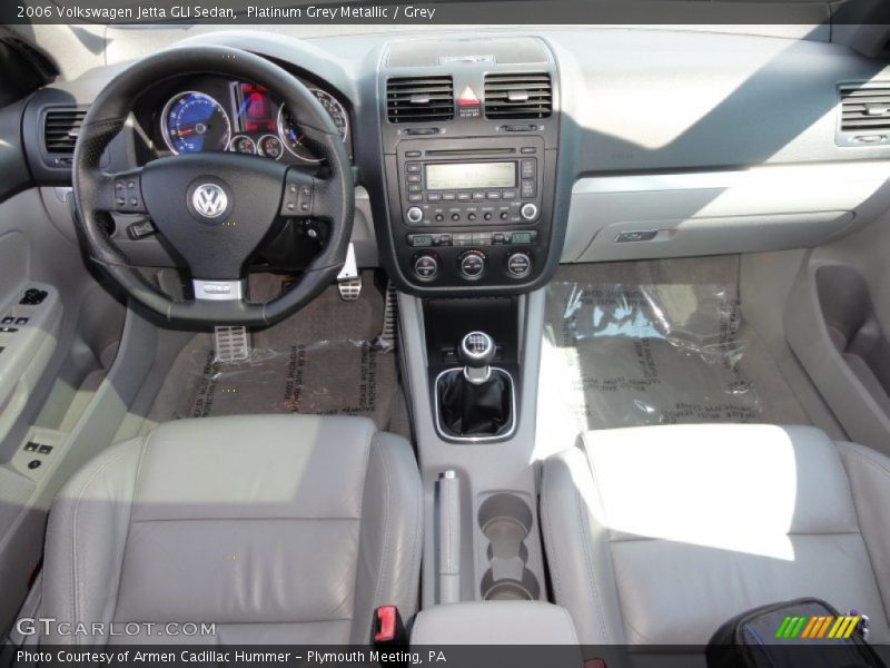 Platinum Grey Metallic / Grey 2006 Volkswagen Jetta GLI Sedan
