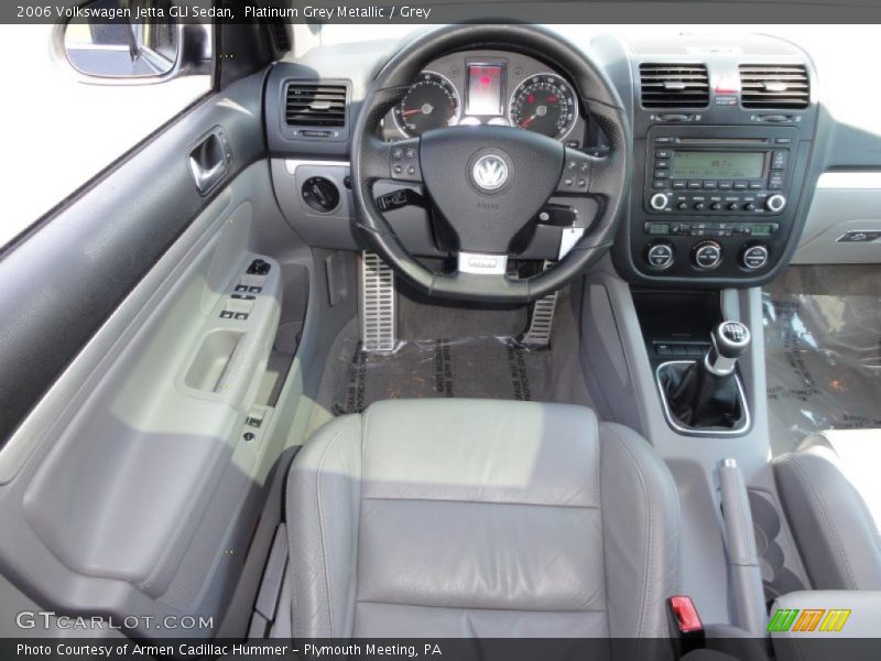 Platinum Grey Metallic / Grey 2006 Volkswagen Jetta GLI Sedan