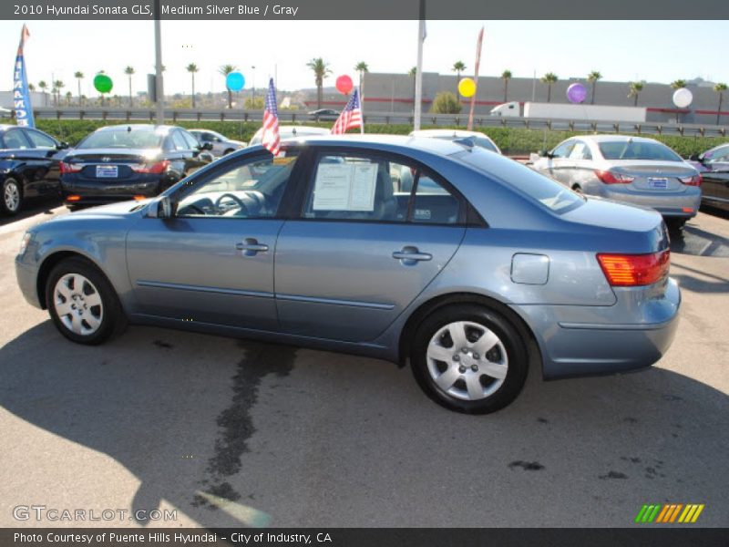 Medium Silver Blue / Gray 2010 Hyundai Sonata GLS