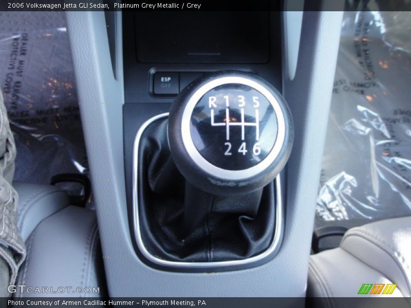 Platinum Grey Metallic / Grey 2006 Volkswagen Jetta GLI Sedan