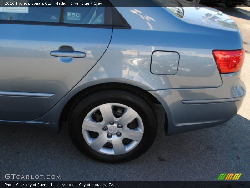 Medium Silver Blue / Gray 2010 Hyundai Sonata GLS