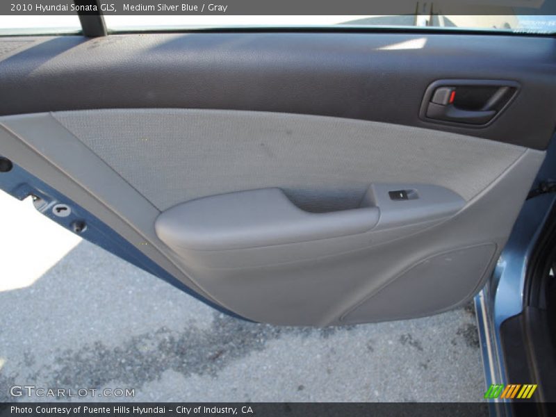 Medium Silver Blue / Gray 2010 Hyundai Sonata GLS