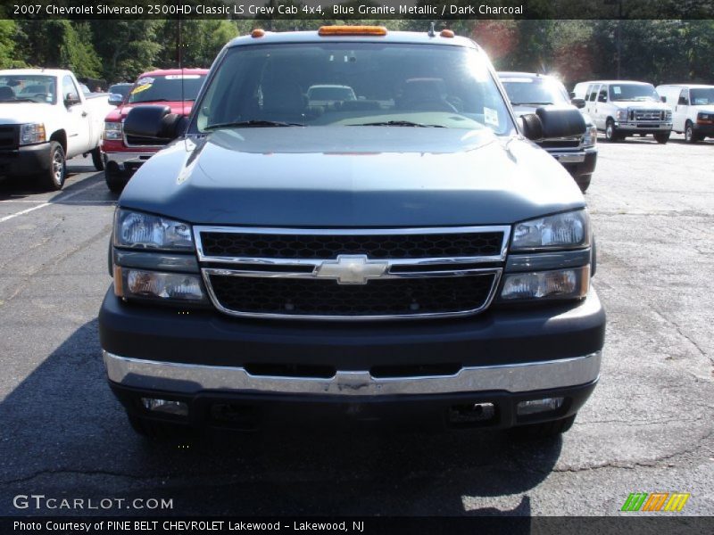 Blue Granite Metallic / Dark Charcoal 2007 Chevrolet Silverado 2500HD Classic LS Crew Cab 4x4