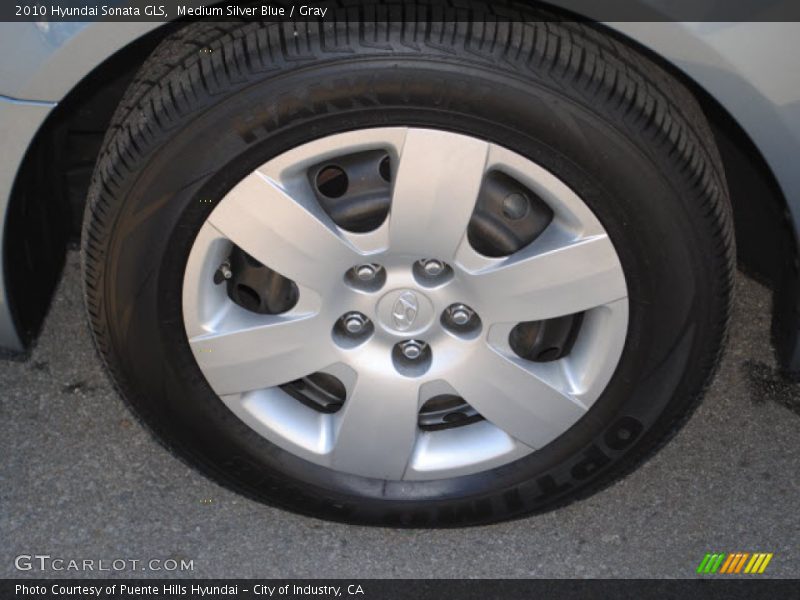 Medium Silver Blue / Gray 2010 Hyundai Sonata GLS