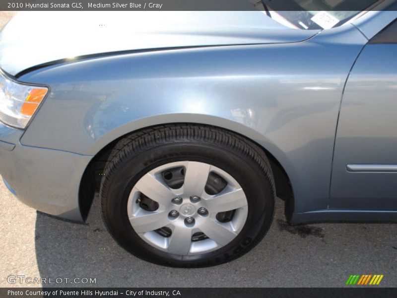 Medium Silver Blue / Gray 2010 Hyundai Sonata GLS