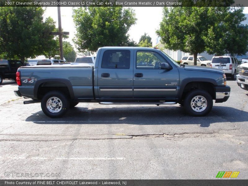 Blue Granite Metallic / Dark Charcoal 2007 Chevrolet Silverado 2500HD Classic LS Crew Cab 4x4
