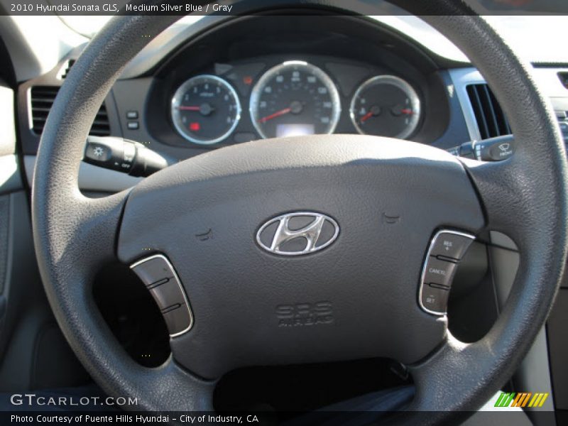 Medium Silver Blue / Gray 2010 Hyundai Sonata GLS