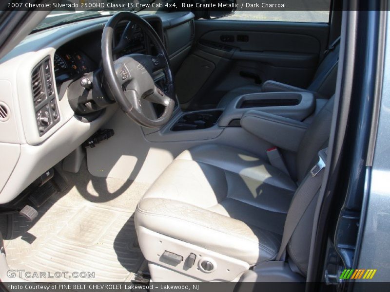 Blue Granite Metallic / Dark Charcoal 2007 Chevrolet Silverado 2500HD Classic LS Crew Cab 4x4