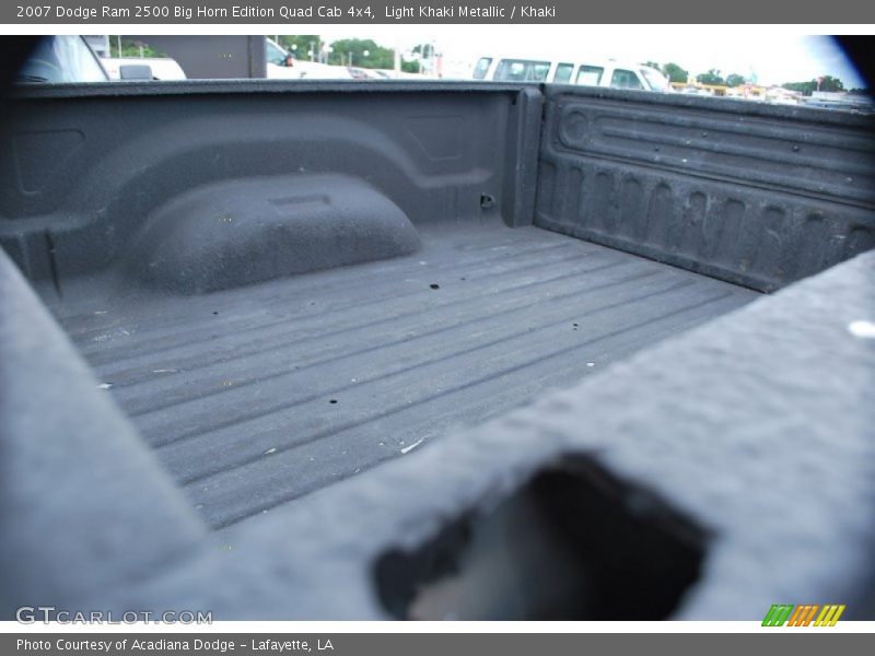 Light Khaki Metallic / Khaki 2007 Dodge Ram 2500 Big Horn Edition Quad Cab 4x4