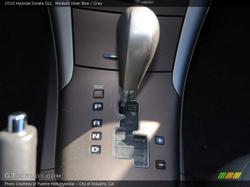 Medium Silver Blue / Gray 2010 Hyundai Sonata GLS