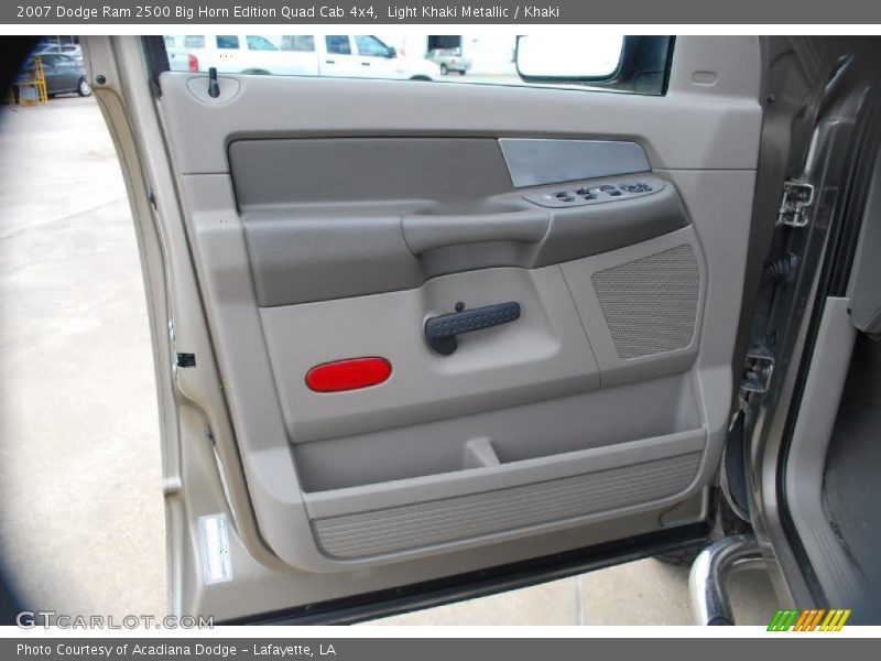 Light Khaki Metallic / Khaki 2007 Dodge Ram 2500 Big Horn Edition Quad Cab 4x4