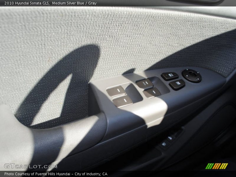 Medium Silver Blue / Gray 2010 Hyundai Sonata GLS