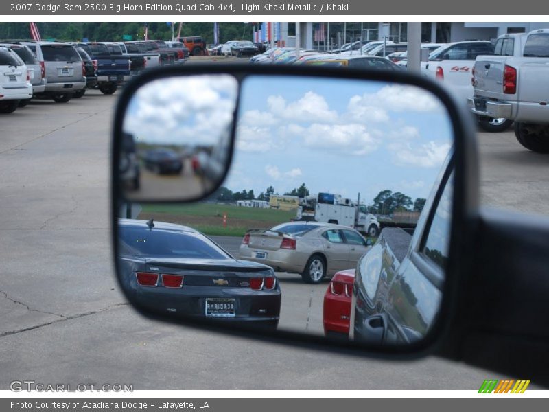 Light Khaki Metallic / Khaki 2007 Dodge Ram 2500 Big Horn Edition Quad Cab 4x4