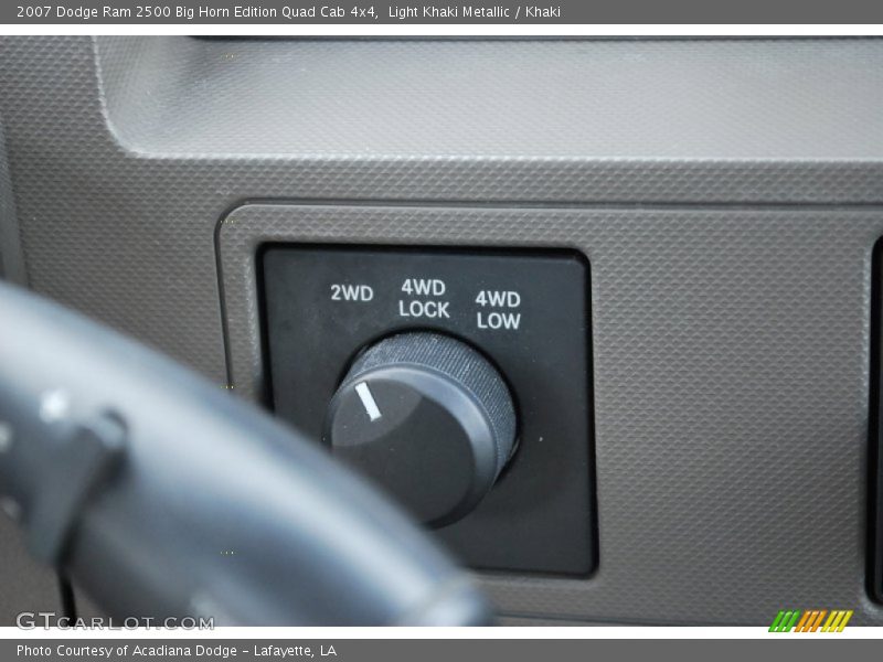 Light Khaki Metallic / Khaki 2007 Dodge Ram 2500 Big Horn Edition Quad Cab 4x4