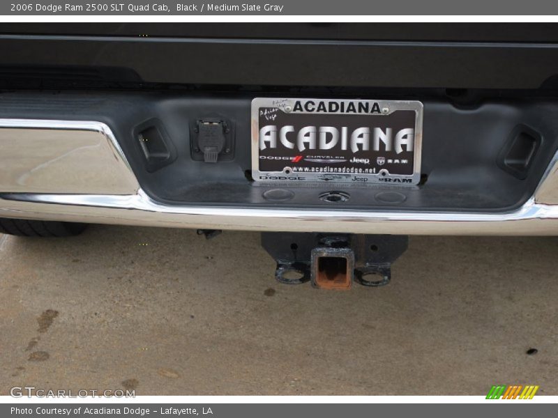 Black / Medium Slate Gray 2006 Dodge Ram 2500 SLT Quad Cab