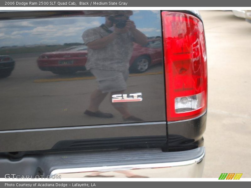 Black / Medium Slate Gray 2006 Dodge Ram 2500 SLT Quad Cab