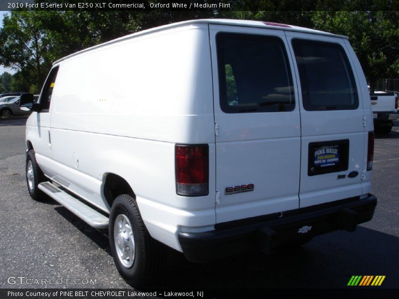 Oxford White / Medium Flint 2010 Ford E Series Van E250 XLT Commericial