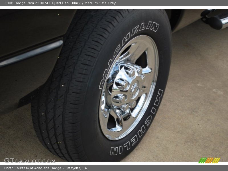 Black / Medium Slate Gray 2006 Dodge Ram 2500 SLT Quad Cab