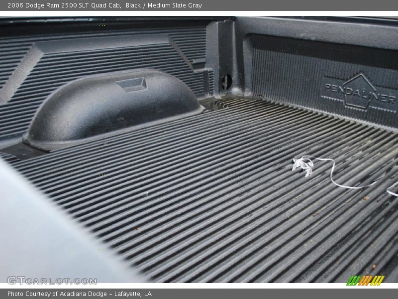Black / Medium Slate Gray 2006 Dodge Ram 2500 SLT Quad Cab