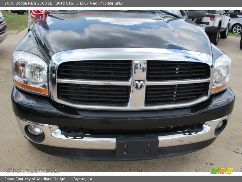 Black / Medium Slate Gray 2006 Dodge Ram 2500 SLT Quad Cab