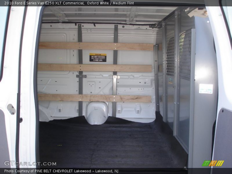 Oxford White / Medium Flint 2010 Ford E Series Van E250 XLT Commericial