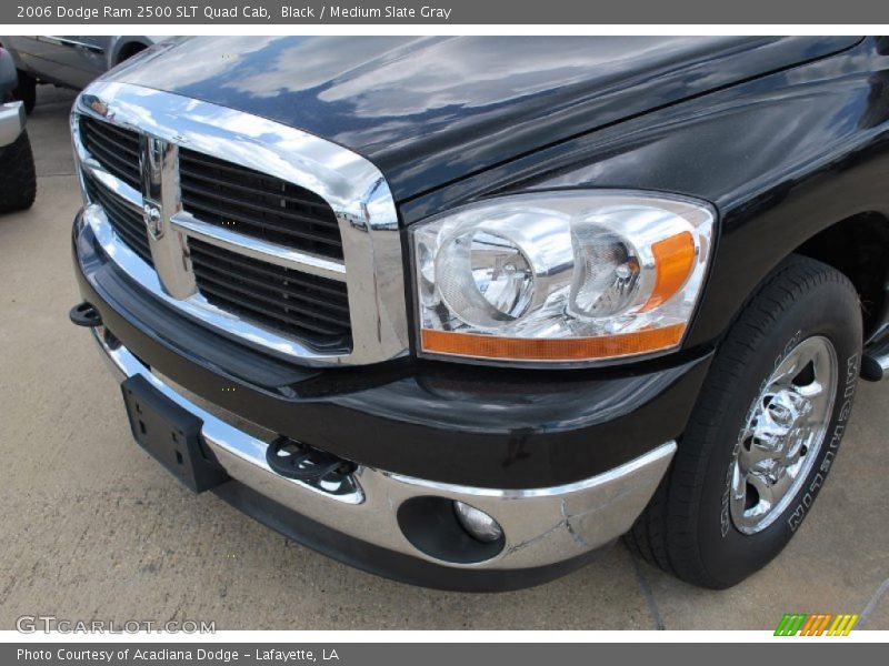 Black / Medium Slate Gray 2006 Dodge Ram 2500 SLT Quad Cab