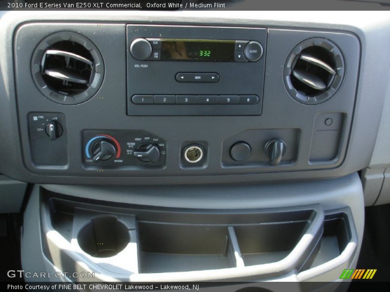 Oxford White / Medium Flint 2010 Ford E Series Van E250 XLT Commericial