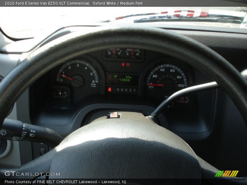 Oxford White / Medium Flint 2010 Ford E Series Van E250 XLT Commericial