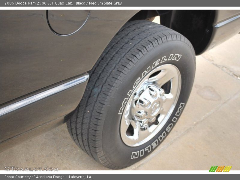 Black / Medium Slate Gray 2006 Dodge Ram 2500 SLT Quad Cab